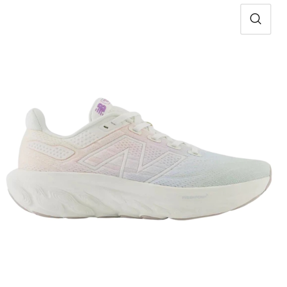 New Balance Women's Fresh Foam X 1080v13 Sea Salt/Purple Fade - women size 8.5